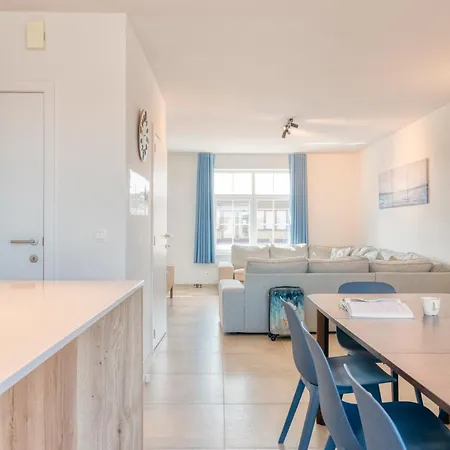 Apartamento Beautiful For 10 With Garden De Haan